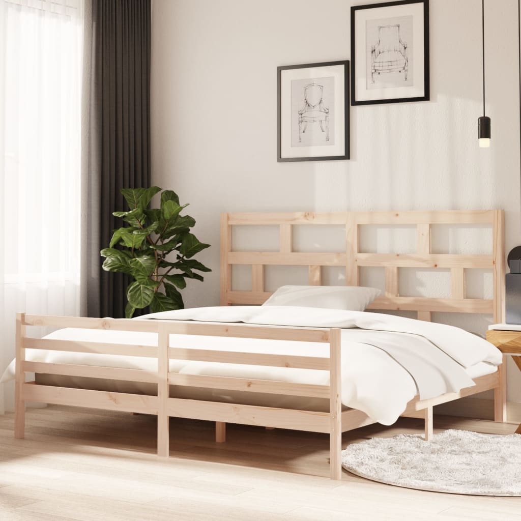 Massivholzbett 75x190 cm