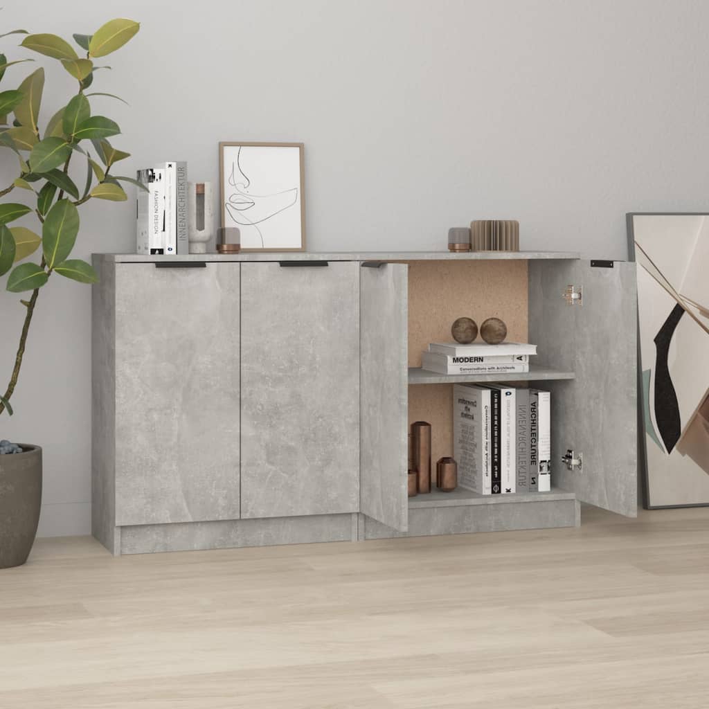 Sideboards 2 Stk. Weiß 60x30x70 cm Holzwerkstoff