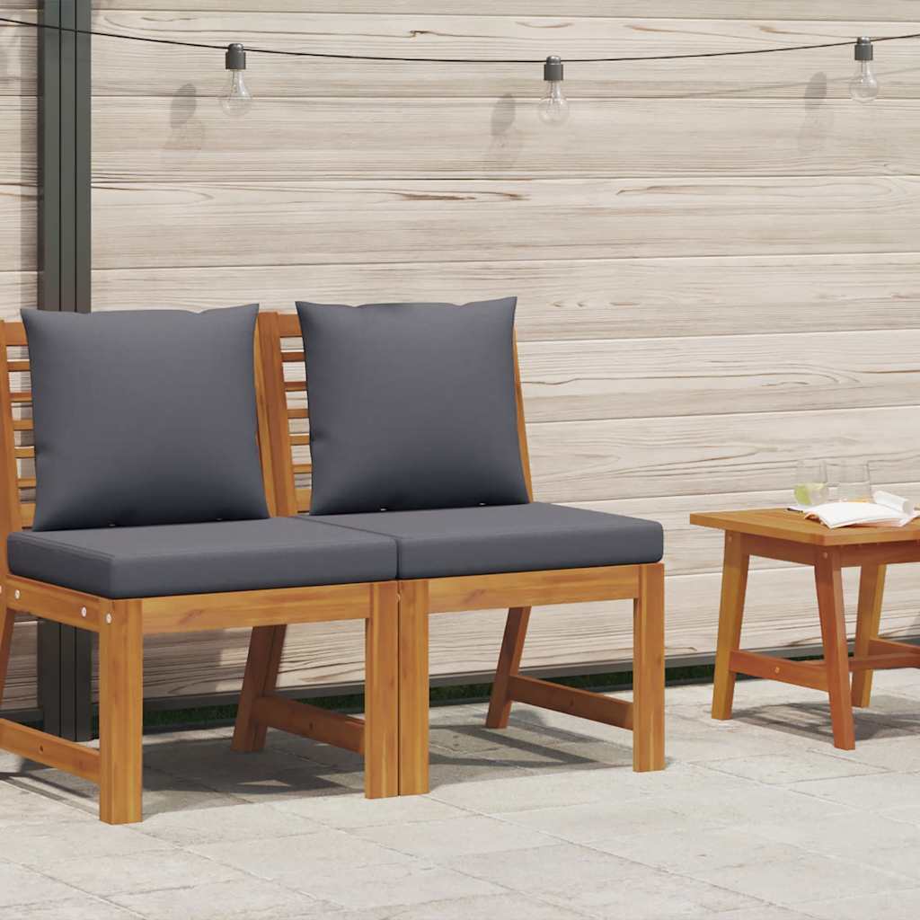 vidaXL Couchtisch 100x50x33 cm Massivholz Akazie