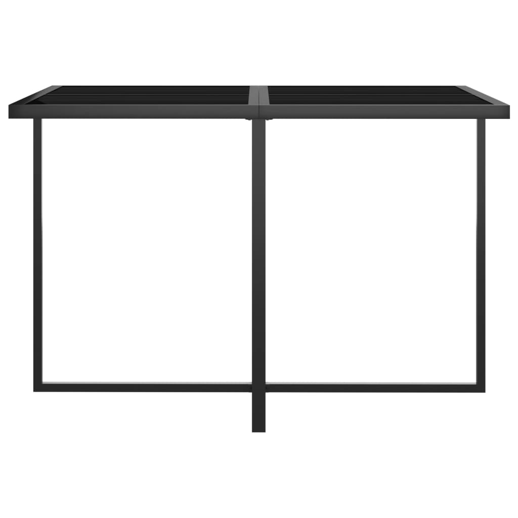 vidaXL 5-tlg. Garten-Essgruppe mit Kissen Poly Rattan Grau