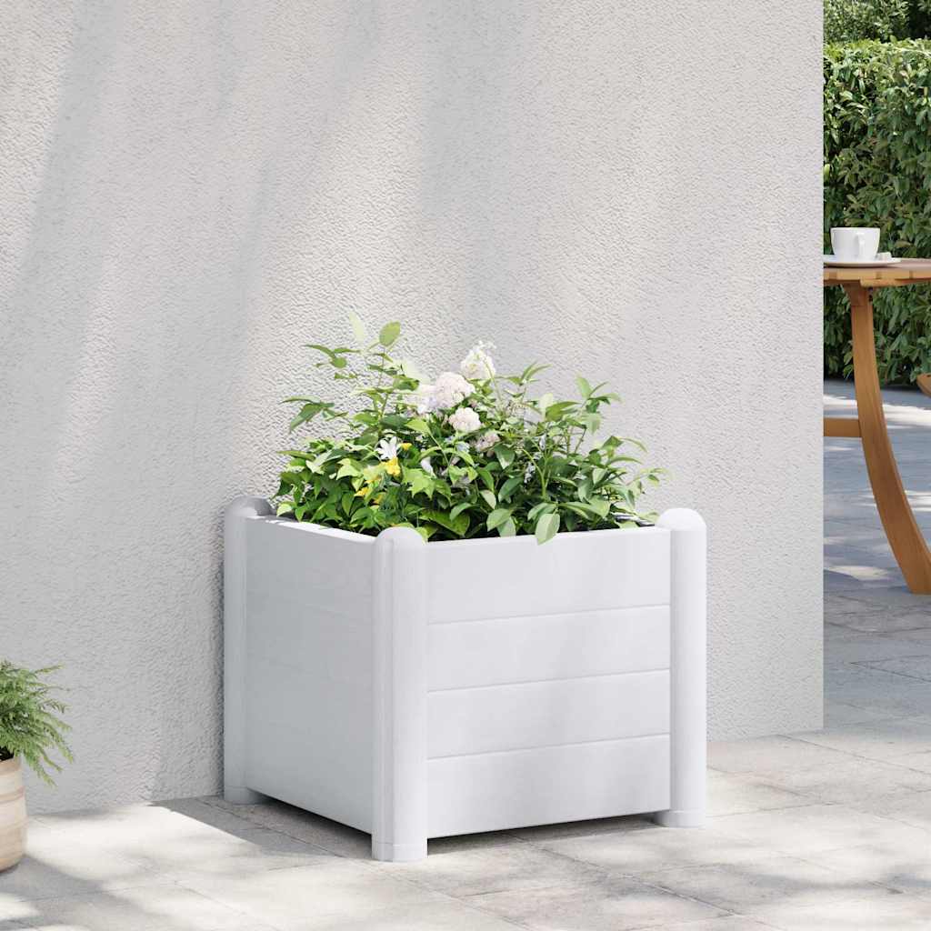 Garten-Hochbeet PP Mokka 43x43x35 cm
