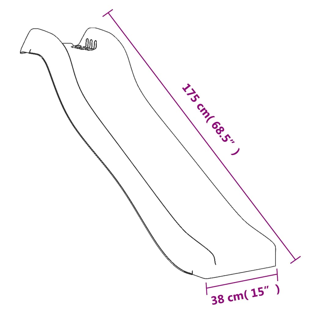 vidaXL Spielturm Massivholz Tanne