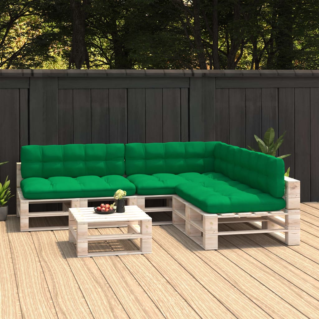Palettensofa-Auflagen 7 Stk. Anthrazit