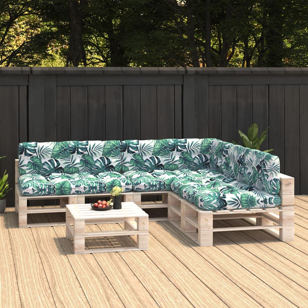 Palettensofa-Auflagen 7 Stk. Anthrazit
