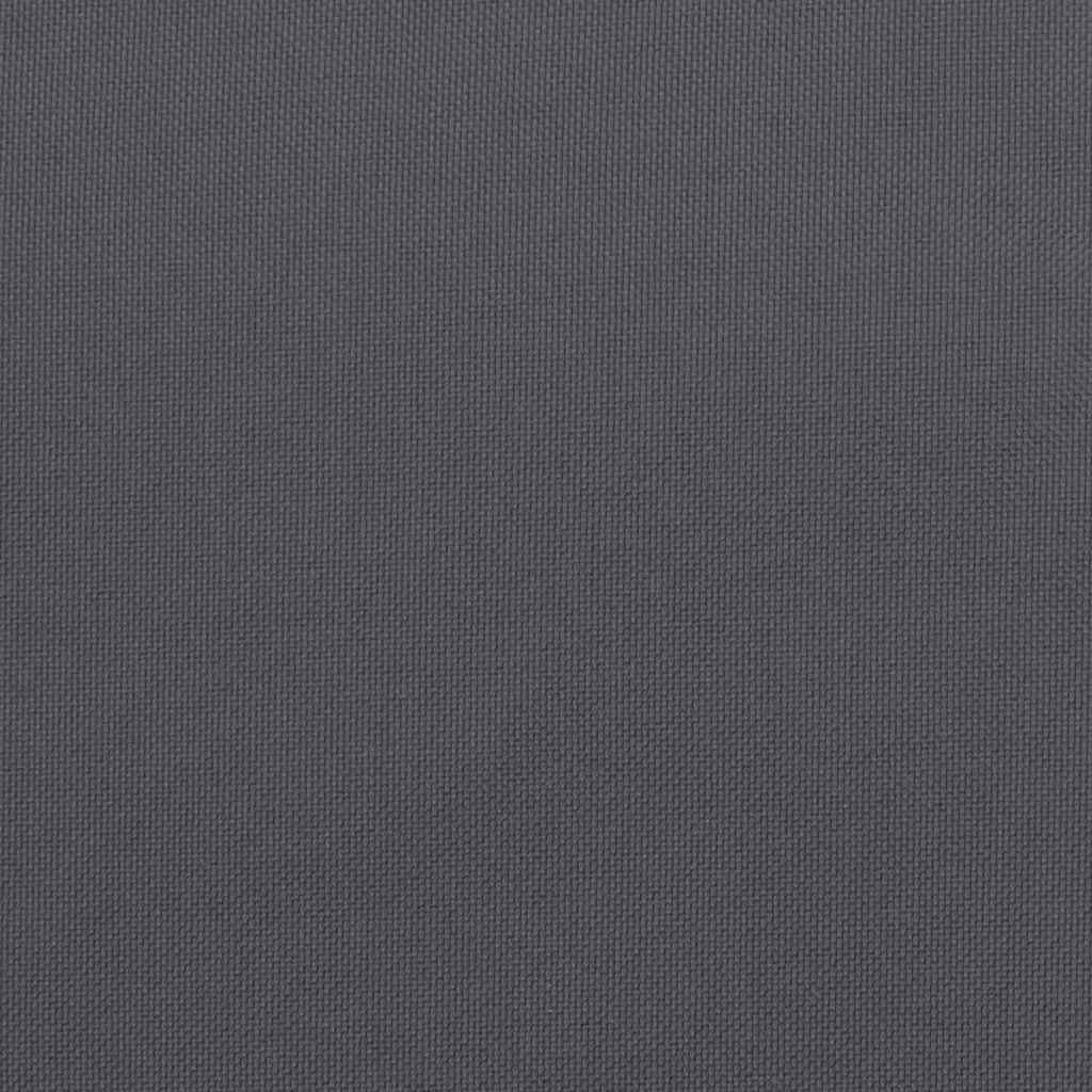vidaXL Gartenbank-Auflage Anthrazit 100x(50+50)x7 cm Oxford-Gewebe