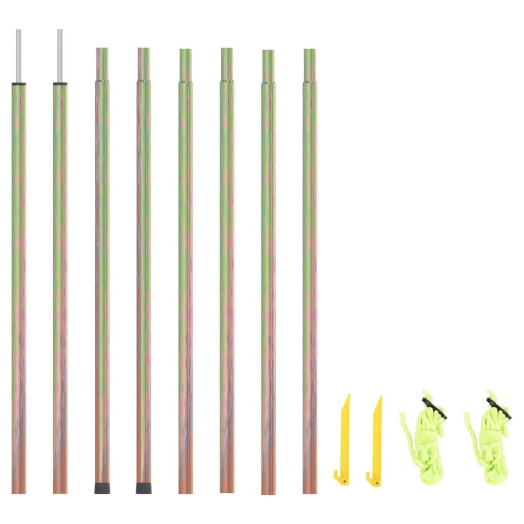 vidaXL Sonnensegel Stange 200 cm Verzinkter Stahl