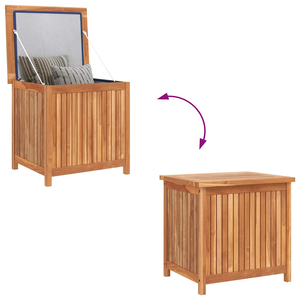 vidaXL Gartenbox 60x50x58 cm Massivholz Teak