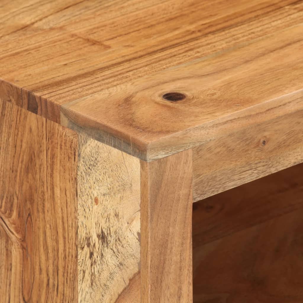 vidaXL TV-Schränke 2 Stk. 88x30x40 cm Massivholz Akazie