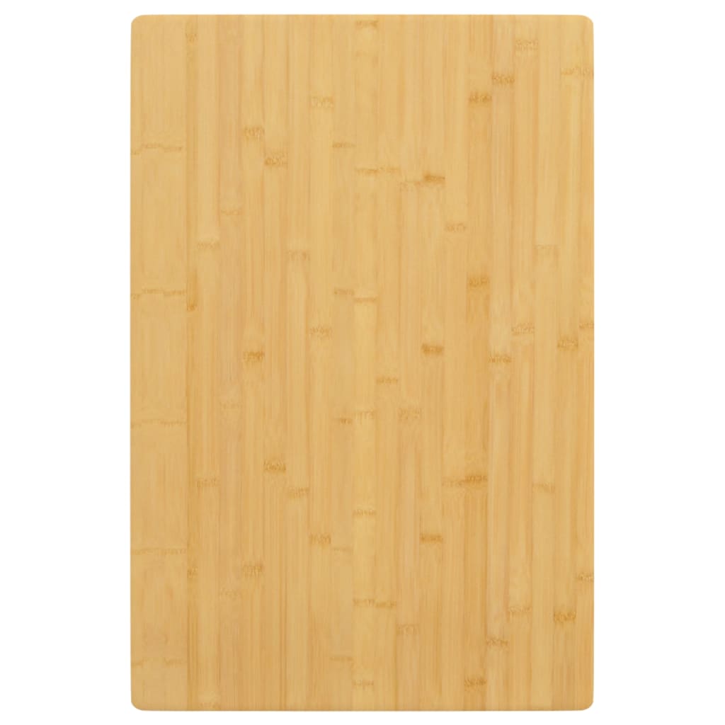 Tischplatte 40x80x1,5 cm Bambus