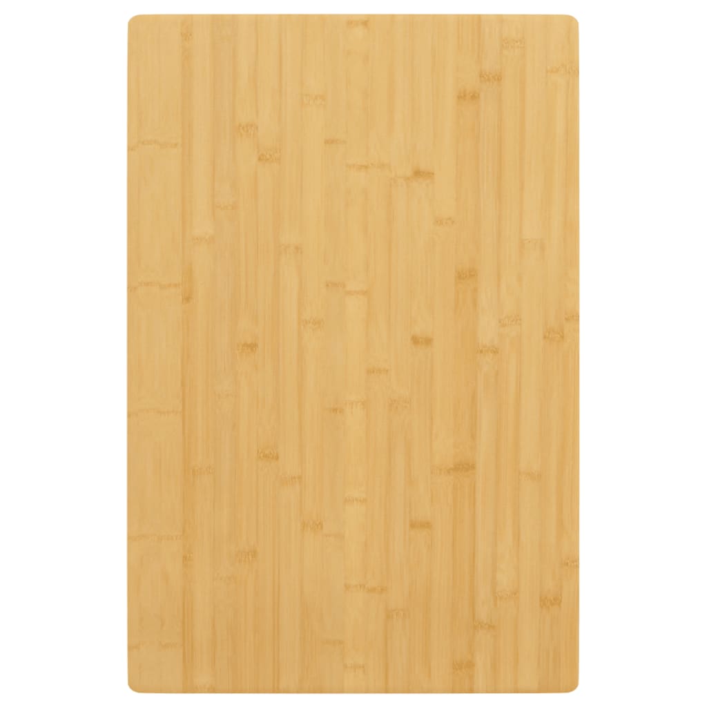 Tischplatte 40x80x1,5 cm Bambus