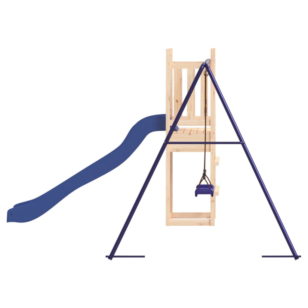 vidaXL Spielturm Massivholz Kiefer