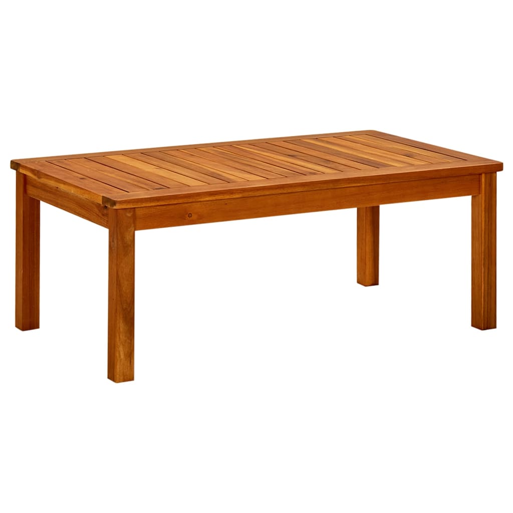 vidaXL Garten-Couchtisch 45x45x36 cm Massivholz Akazie