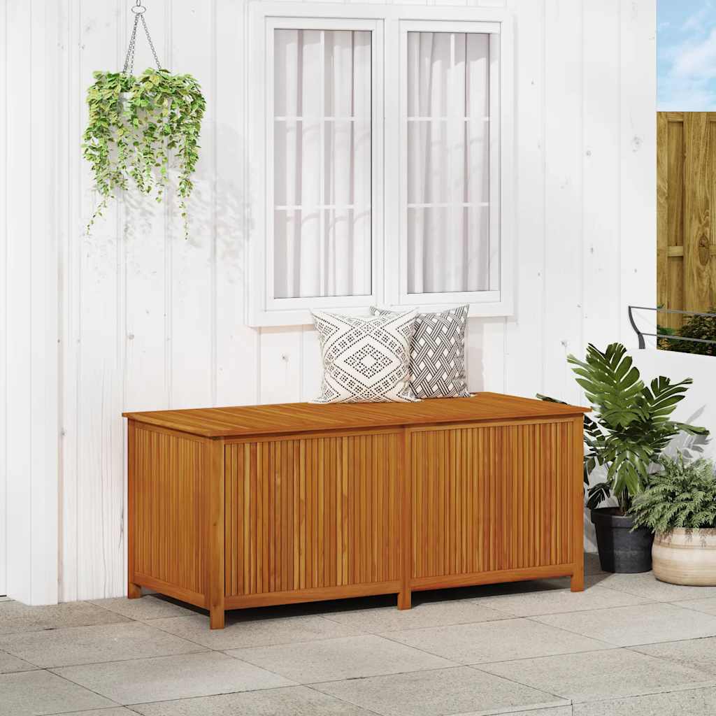 Gartenbox 75x75x58 cm Massivholz Akazie