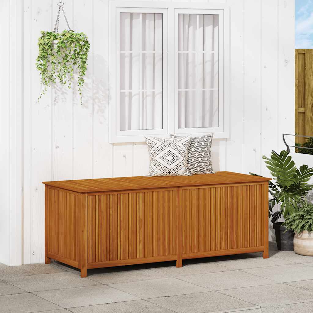 Gartenbox 75x75x58 cm Massivholz Akazie