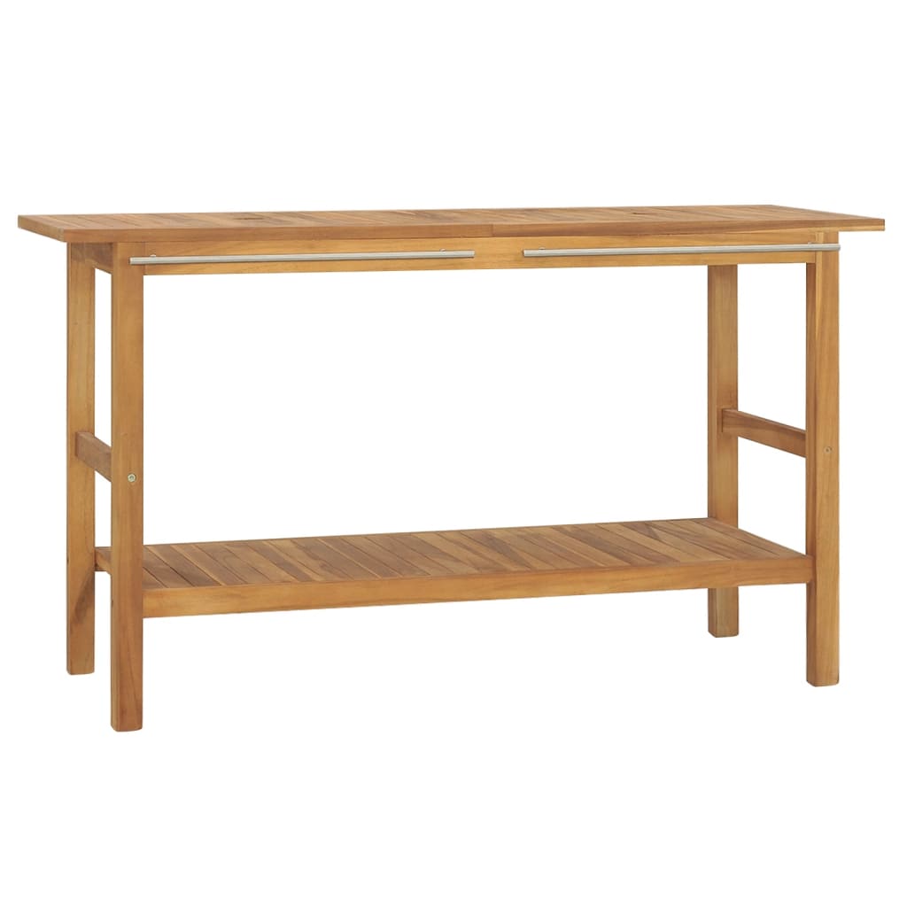 Waschtischunterschrank Massivholz Teak 74x45x75 cm