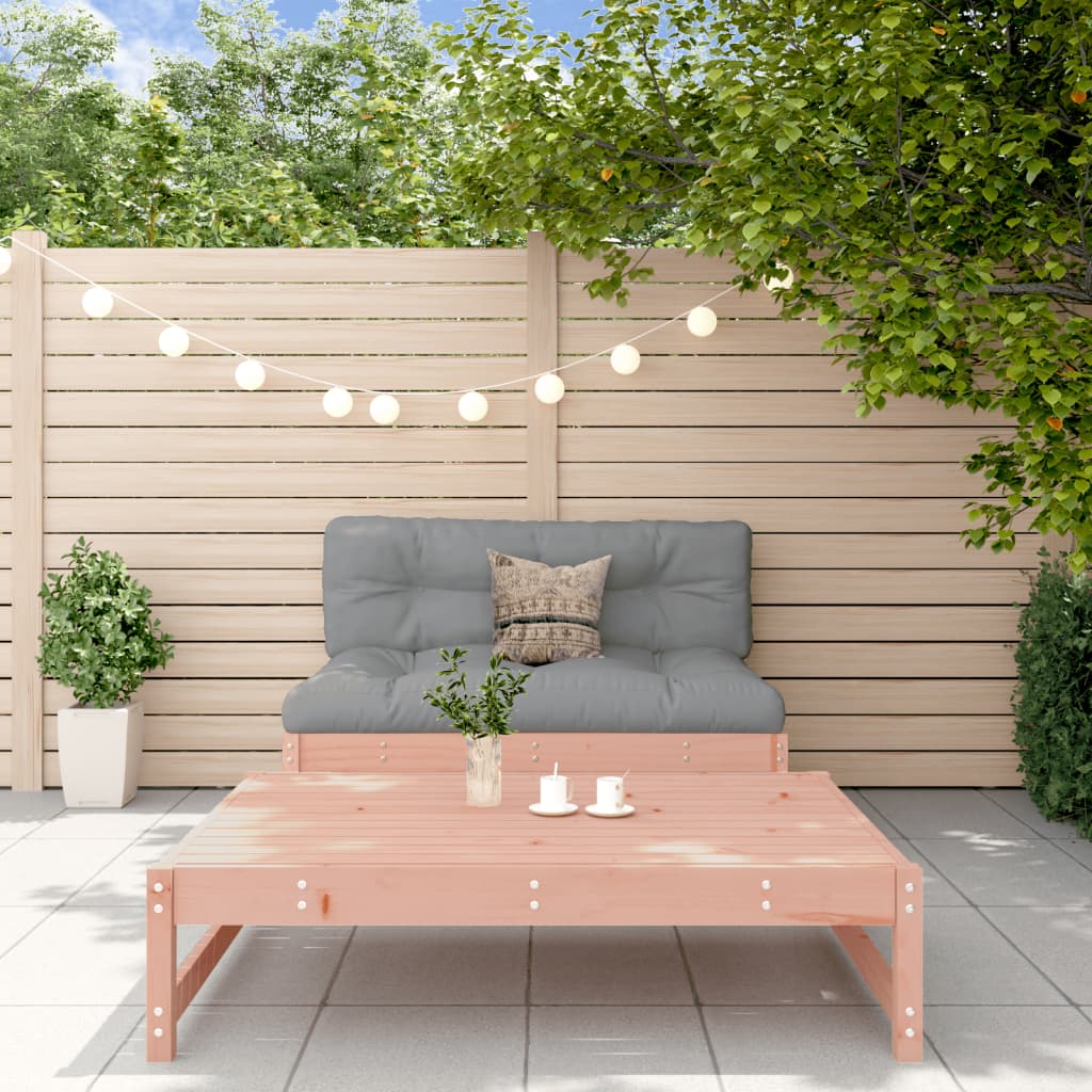 2-tlg. Garten-Lounge-Set Massivholz Kiefer