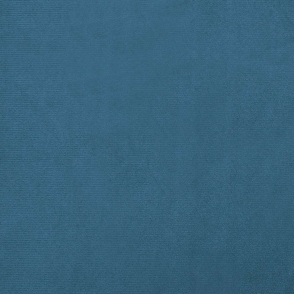 vidaXL Kindersofa Blau 70x40x24 cm Samt