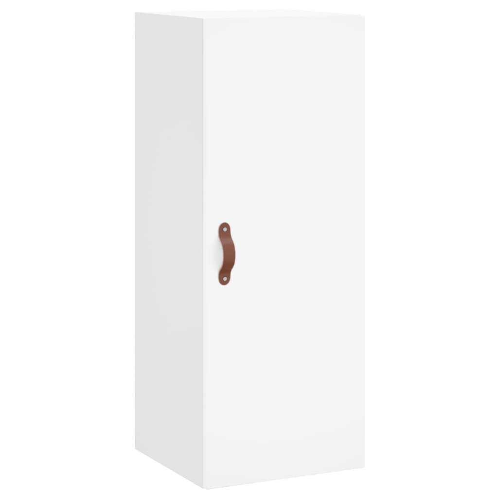 vidaXL Highboard Weiß 34,5x34x180 cm Holzwerkstoff