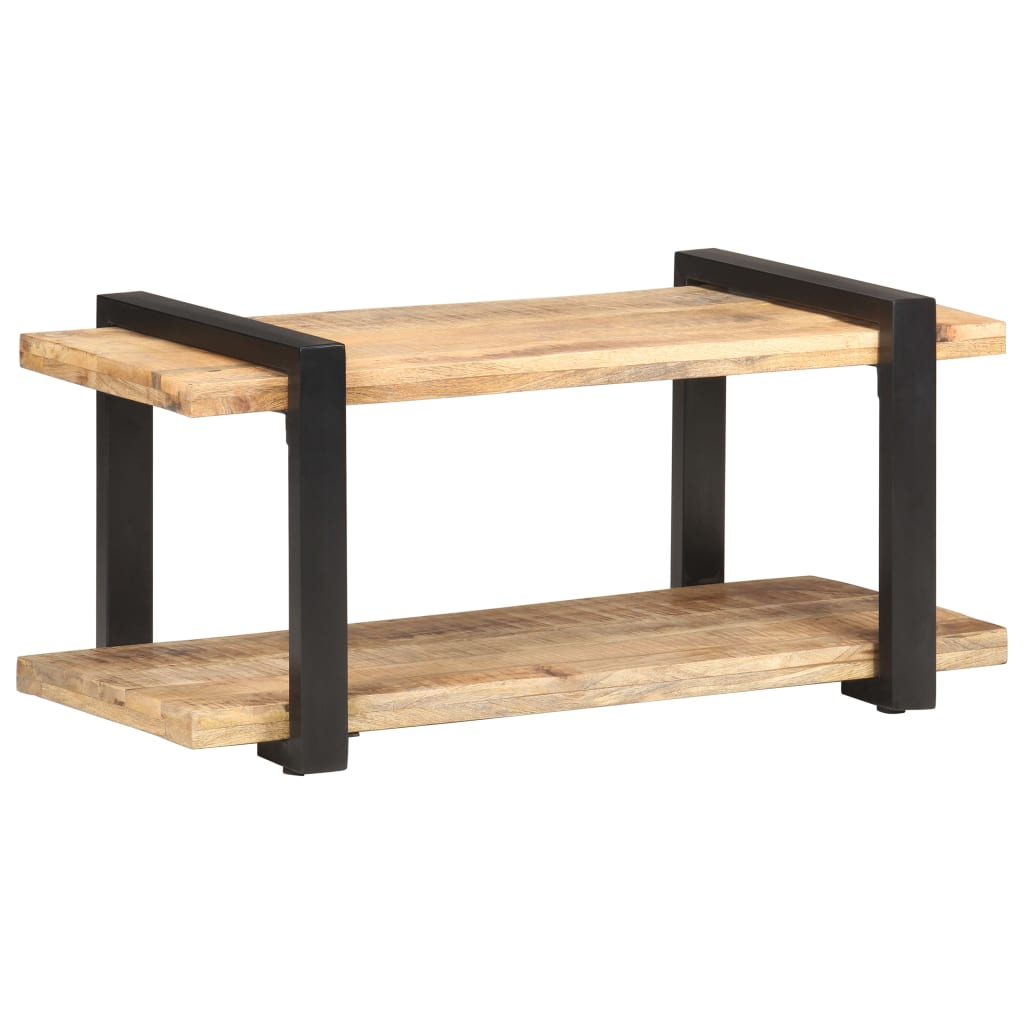 TV-Regal 130x40x40 cm Massivholz Mango