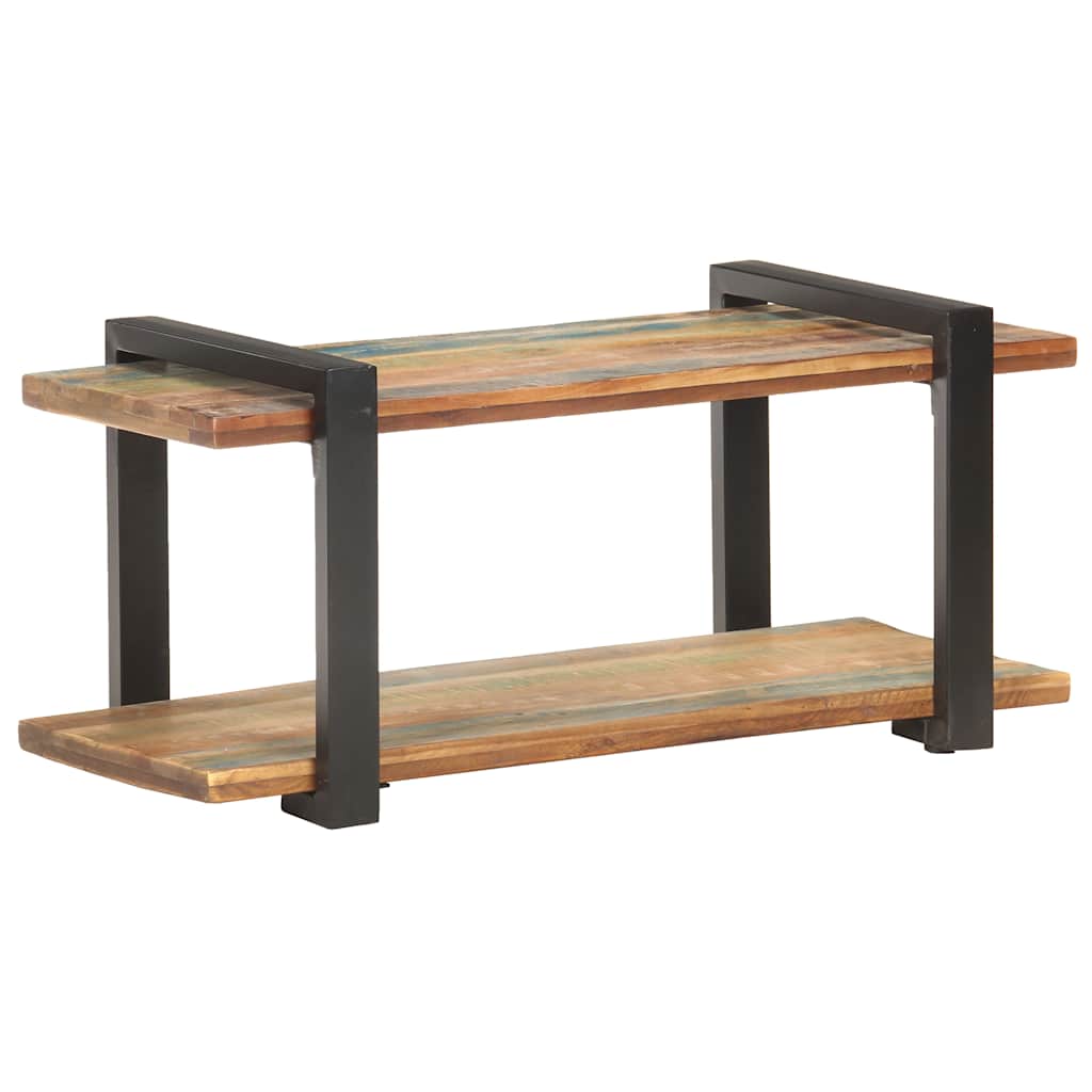 TV-Regal 130x40x40 cm Massivholz Mango