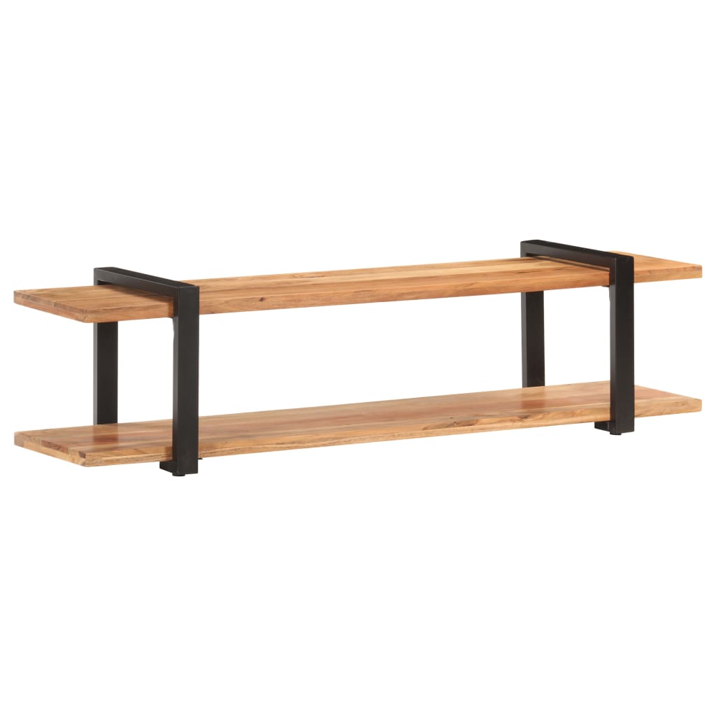 TV-Regal 130x40x40 cm Massivholz Mango