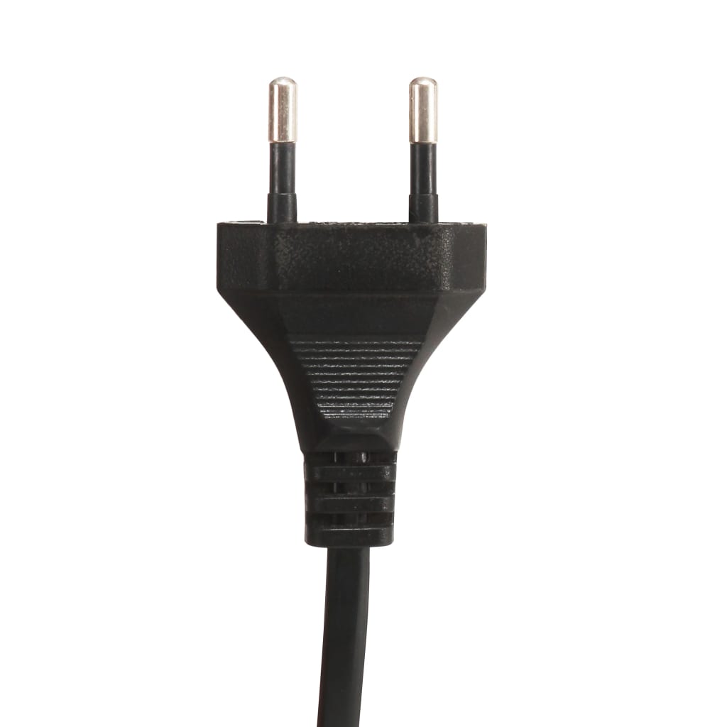 vidaXL Stehlampe Weiß E27 Mango Massivholz