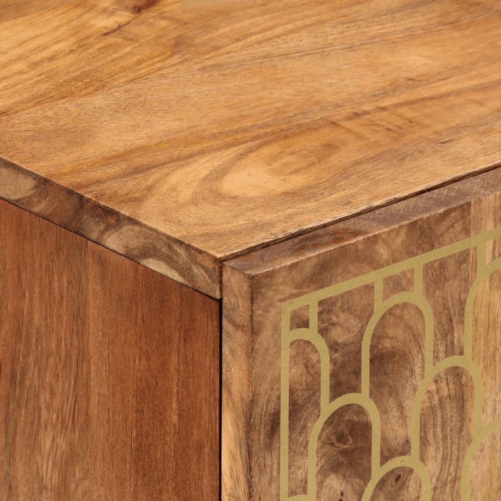 vidaXL 3-tlg. Badmöbel-Set Massivholz Mango