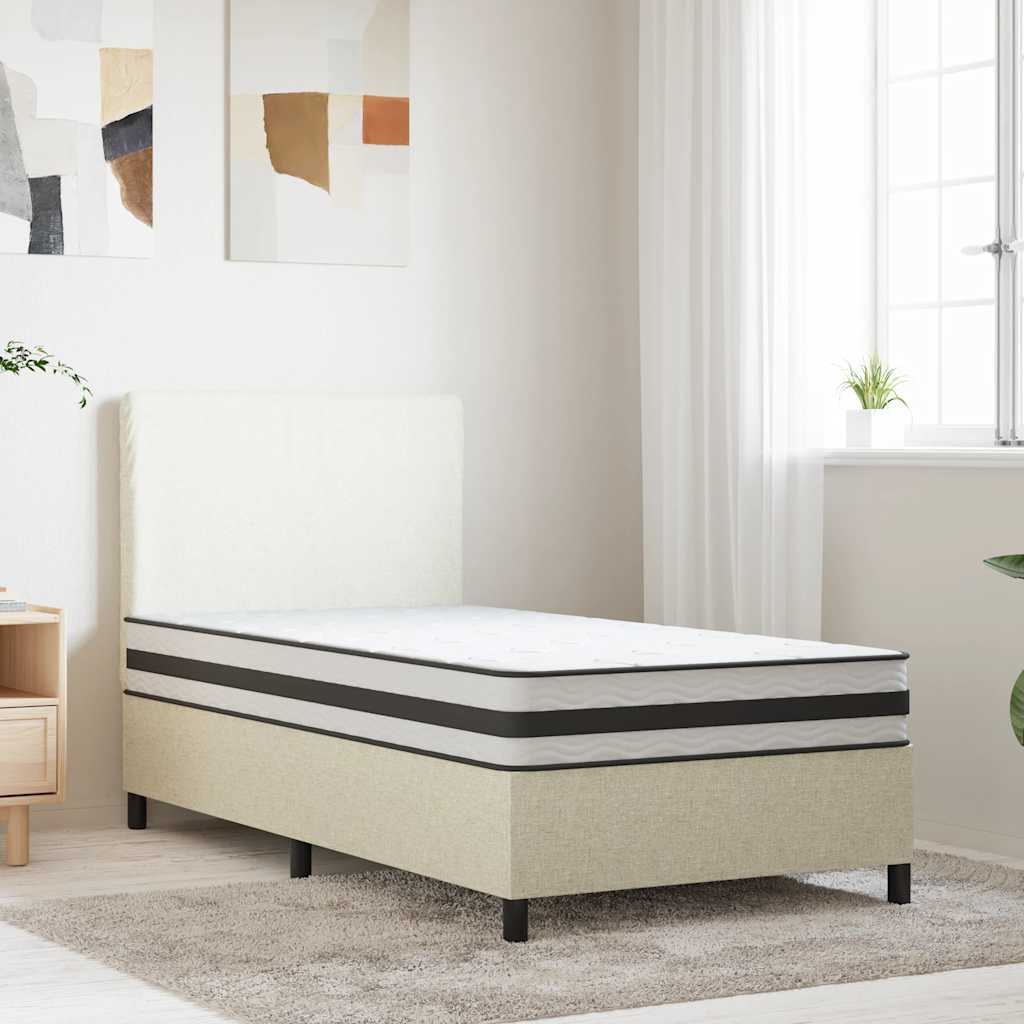 vidaXL Matratze Bonnell-Federkern Mittel 120x200 cm