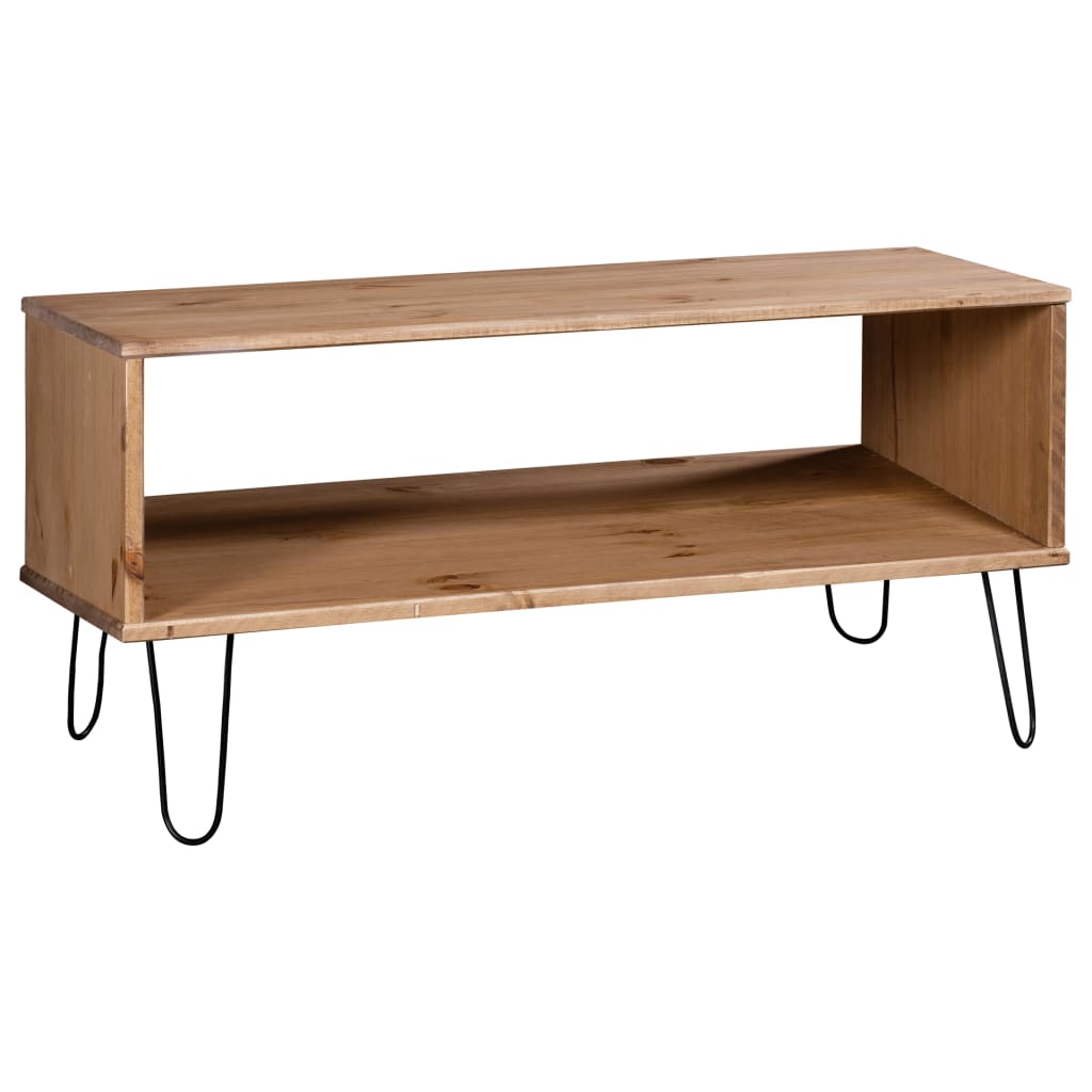 Couchtisch New York Natur Massivholz Kiefer