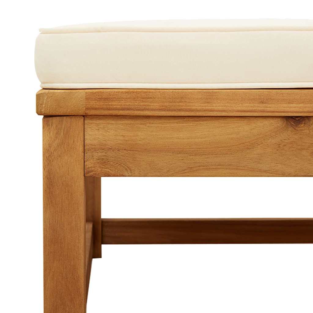 vidaXL 6-tlg. Garten-Lounge-Set mit Kissen Massivholz Akazie