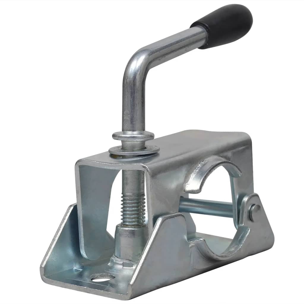 vidaXL Stützrad 60 mm mit 2 Stützrohren und 2 Klemmen