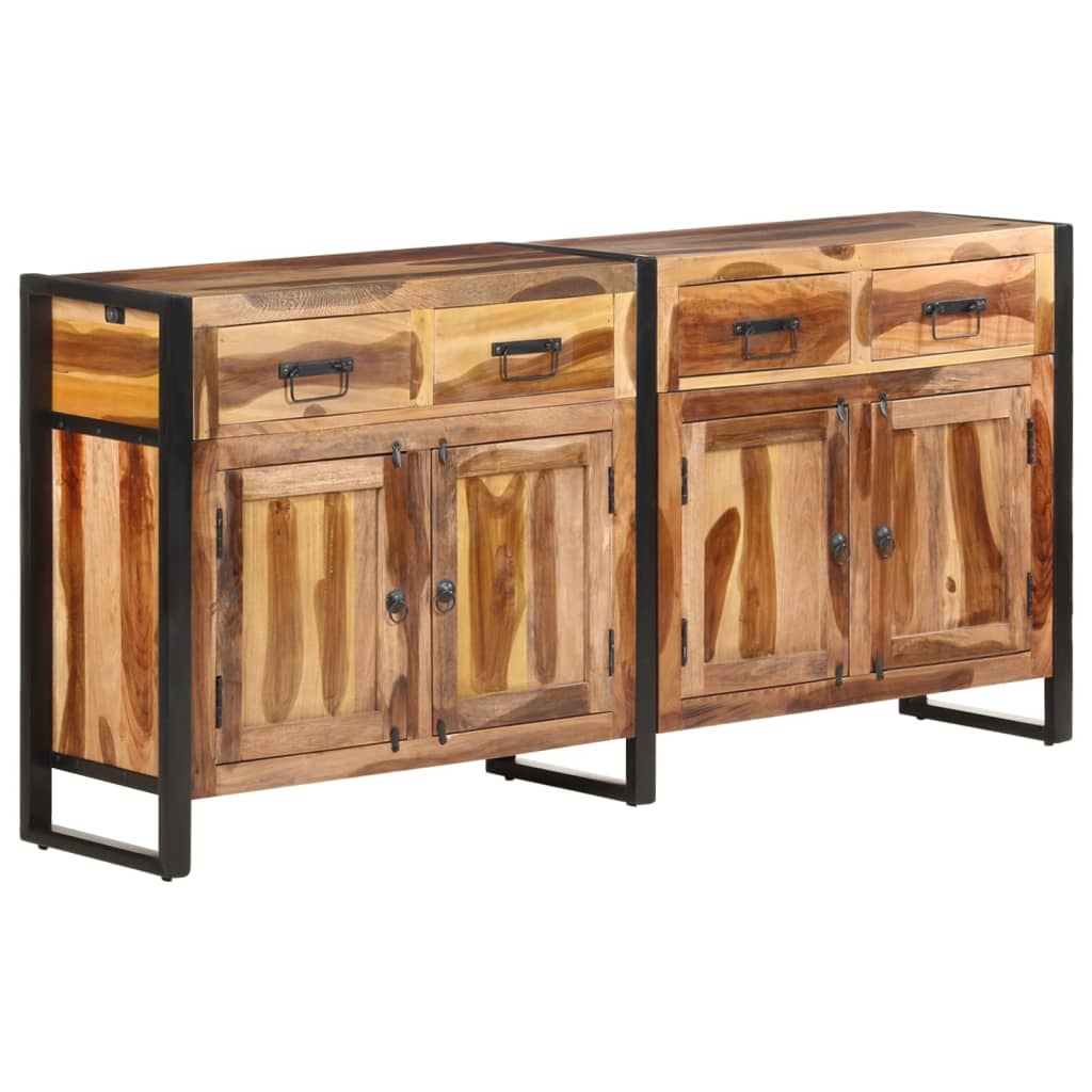 vidaXL Sideboard 172x35x80 cm Mango Massivholz