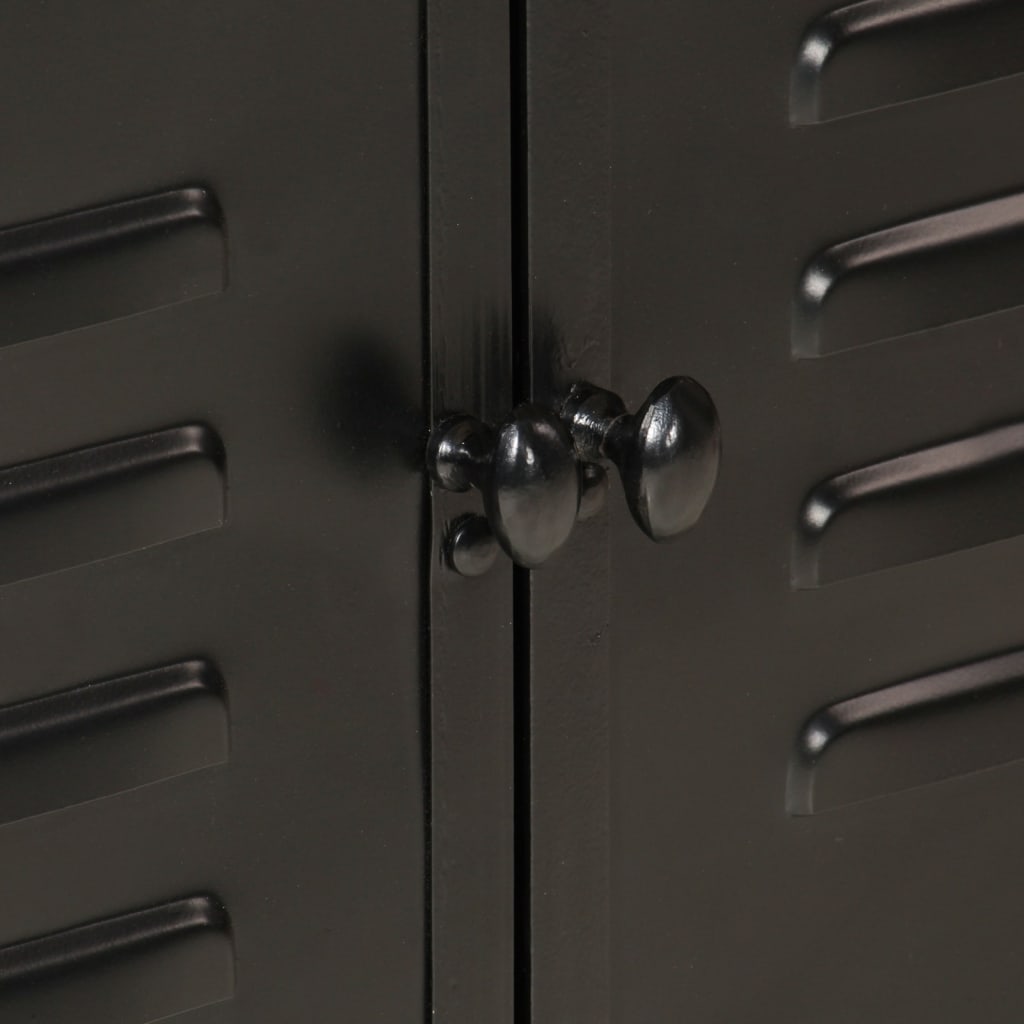 vidaXL 2-tlg. Badmöbel-Set Eisen und Massivholz Mango