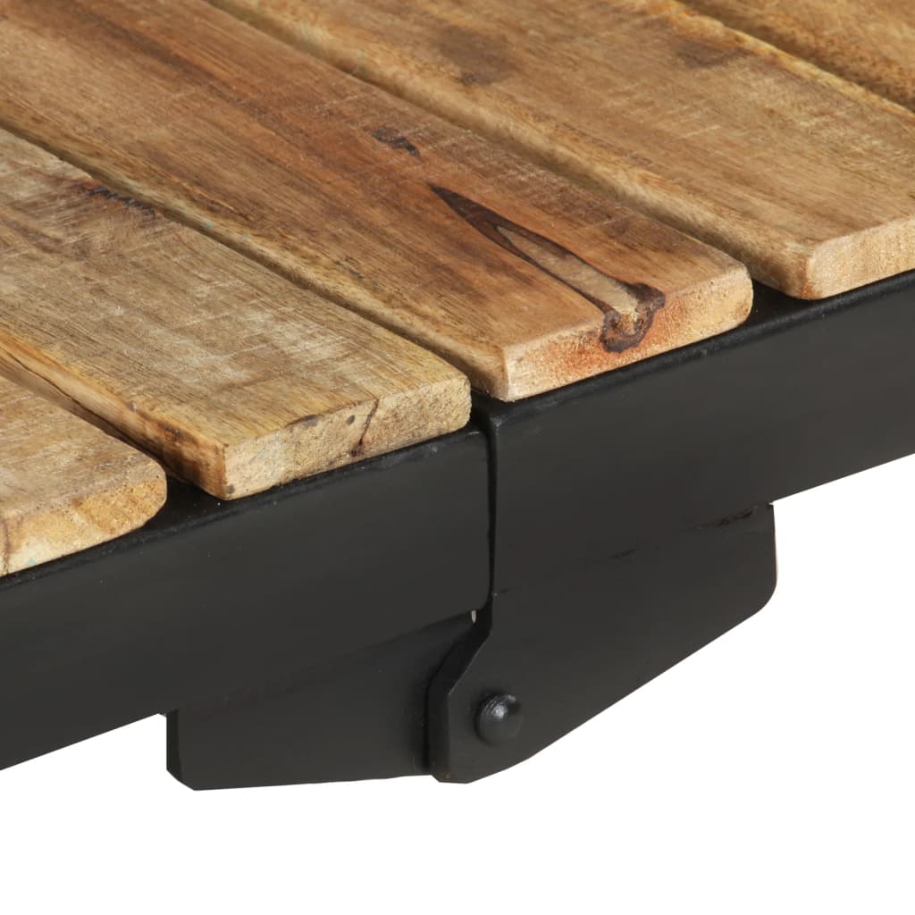 vidaXL Küchenwagen 87x36x81 cm Mango Massivholz