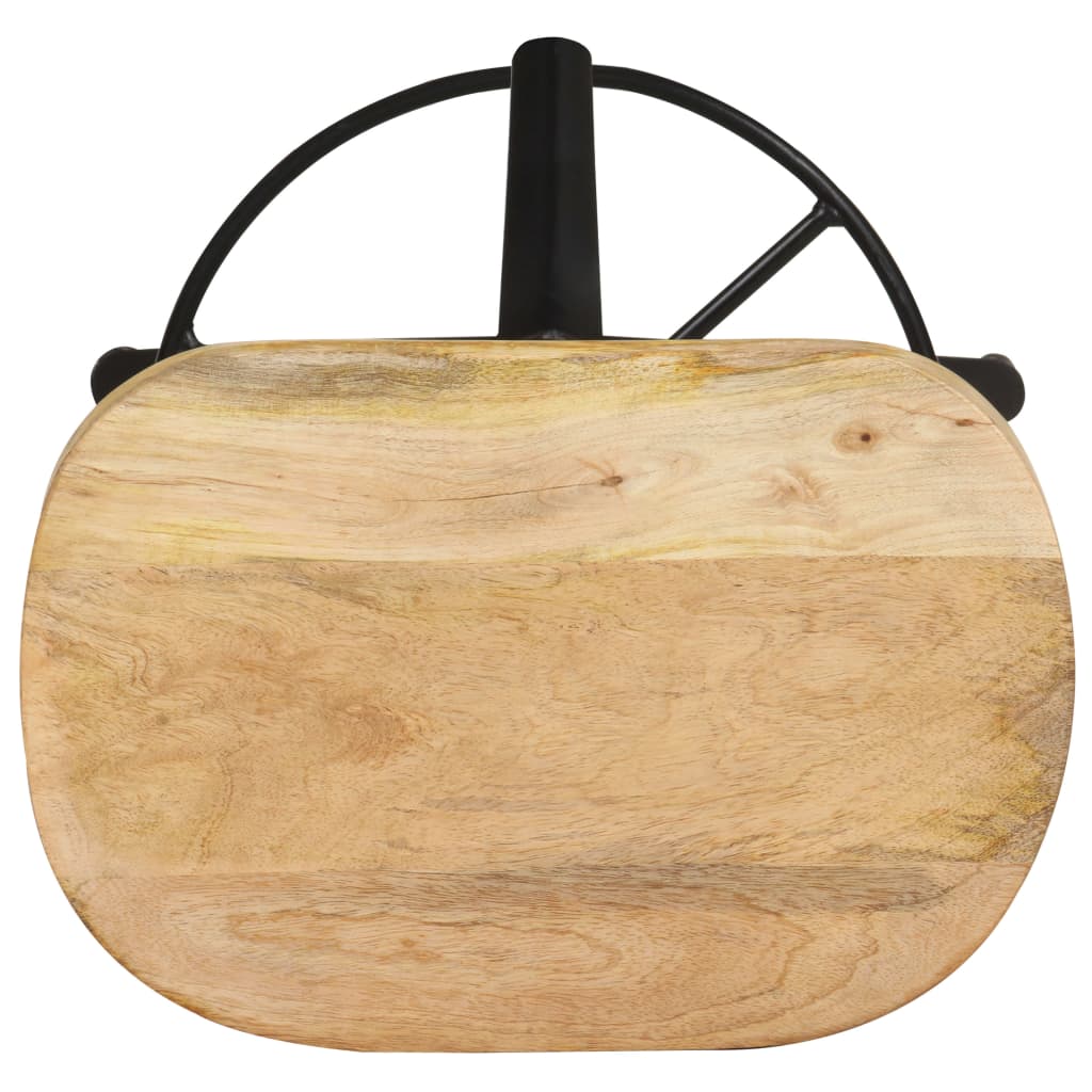 vidaXL Barhocker 2 Stk. 76 cm Mango Massivholz