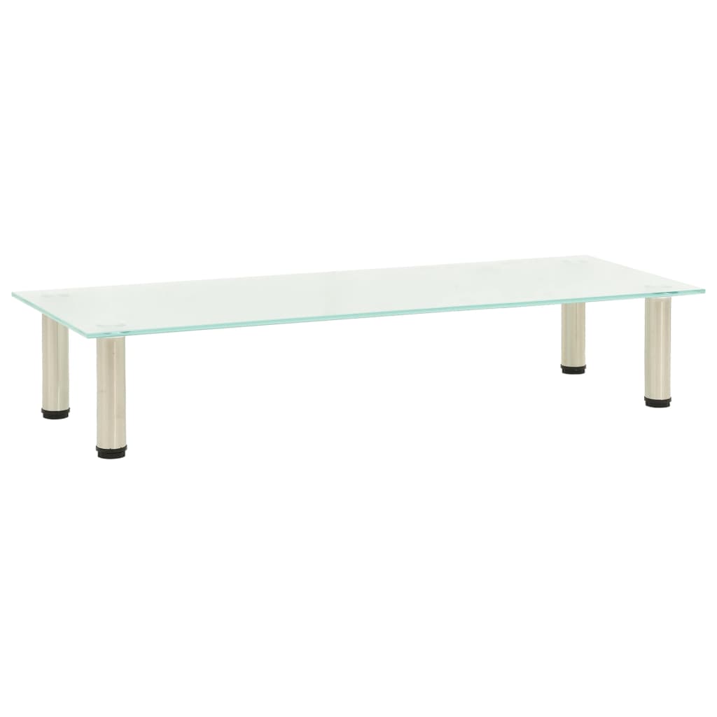 vidaXL TV-Tisch 40x35x17 cm Schwarz Hartglas