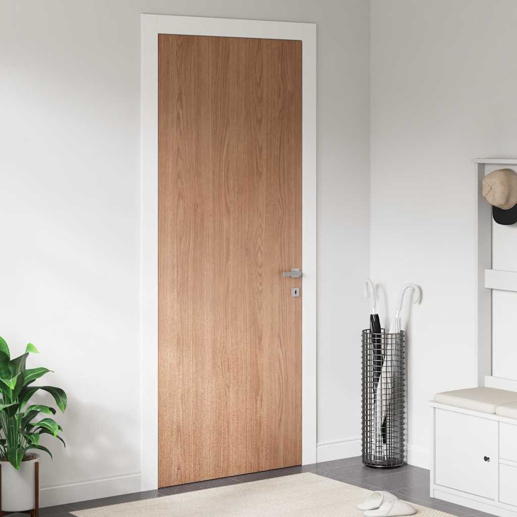 vidaXL Möbelfolie Selbstklebend Dunkles Holz 500x90 cm PVC