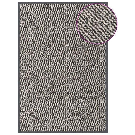 vidaXL Schmutzfangmatte Rechteckig Getuftet 40x60 cm Anthrazit