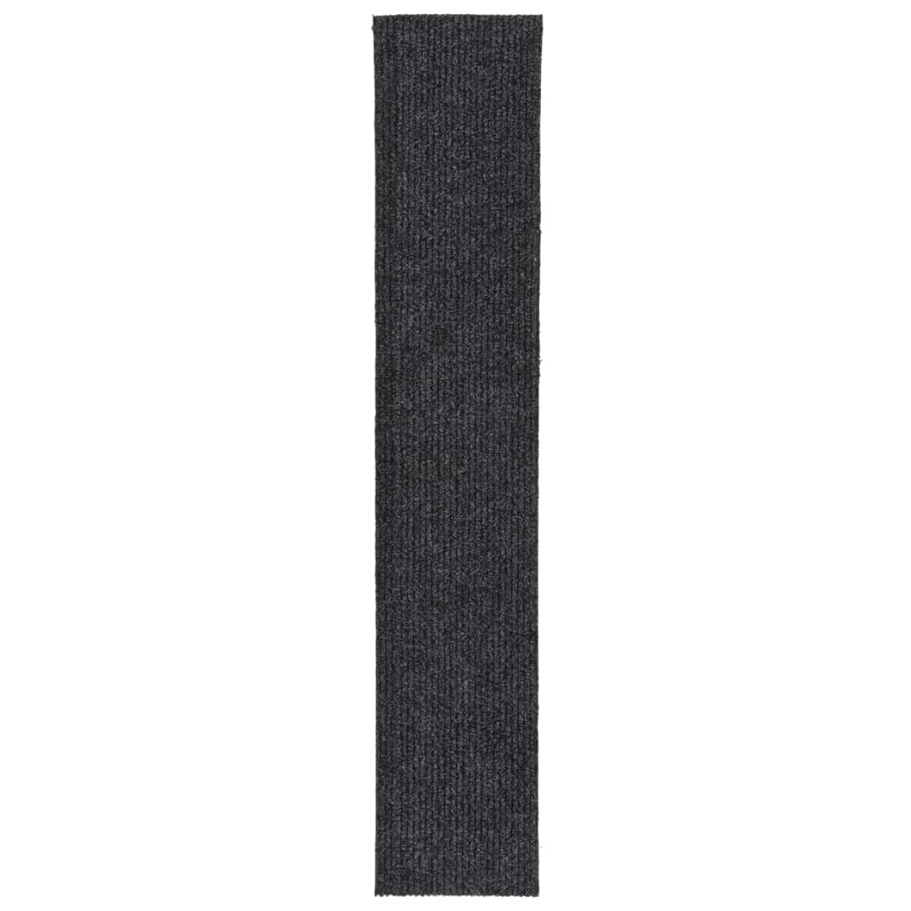 vidaXL Schmutzfangläufer 100x100 cm Anthrazit
