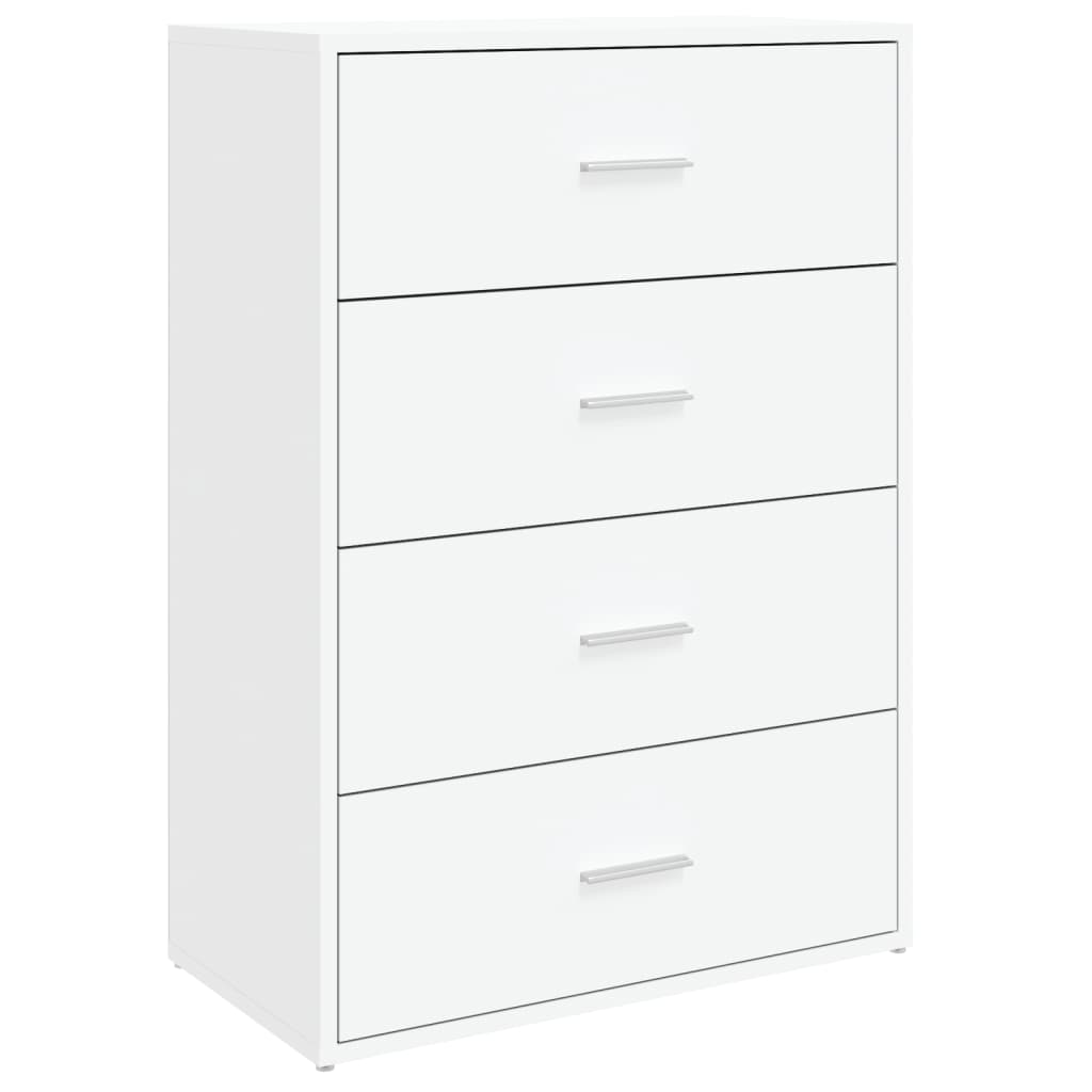 vidaXL Sideboards 2 Stk. Weiß 60x31x84 cm Holzwerkstoff