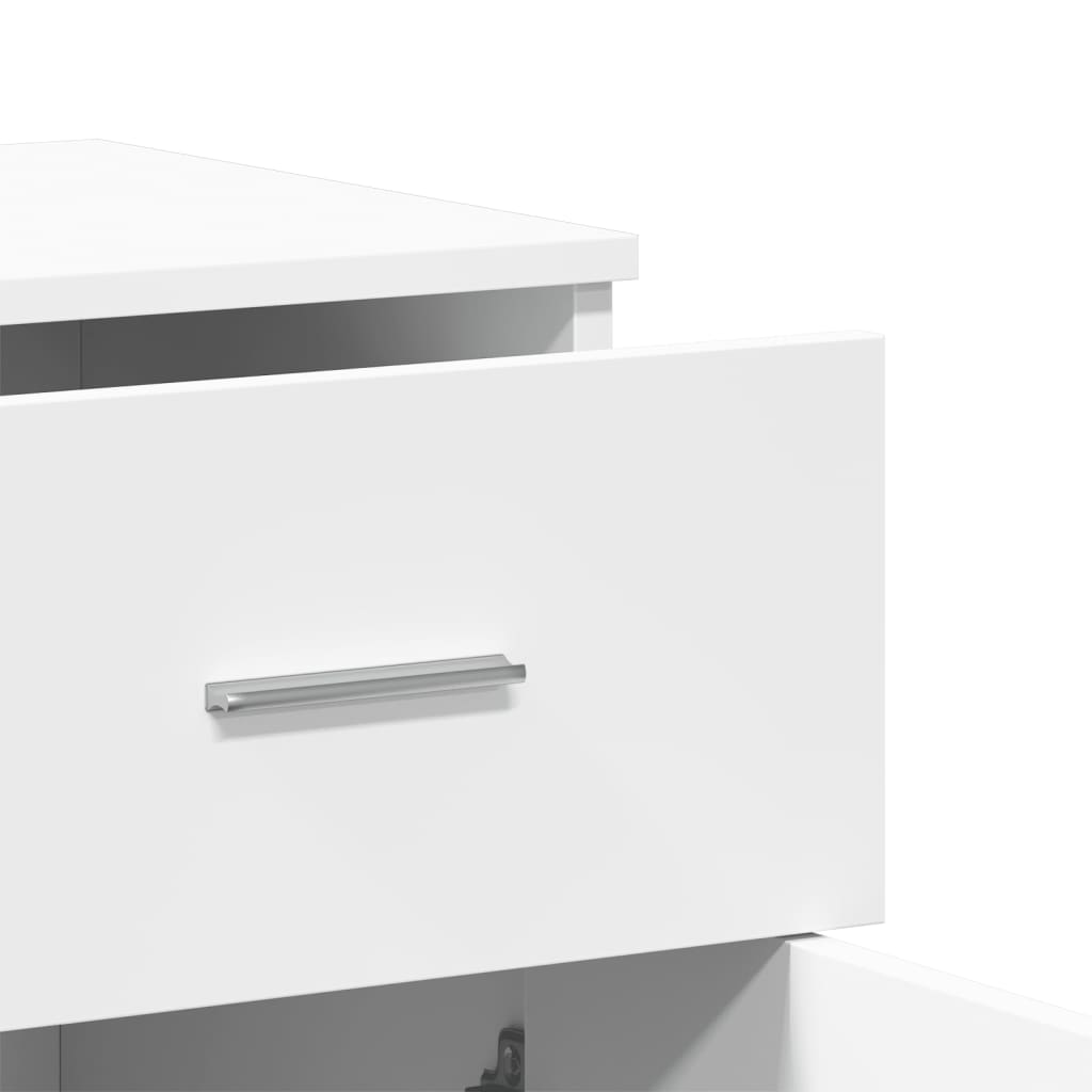 vidaXL Sideboards 2 Stk. Weiß 79x38x80 cm Holzwerkstoff