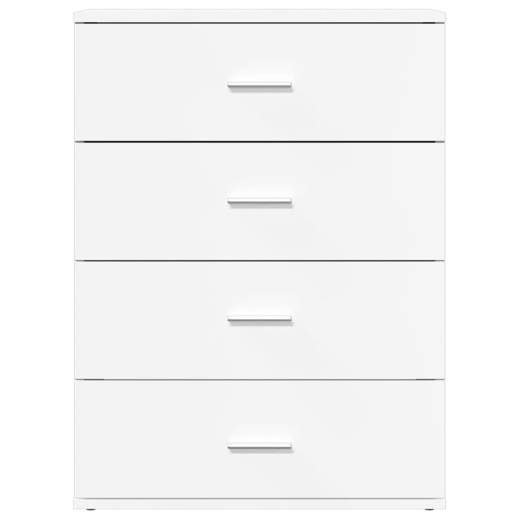 vidaXL Sideboards 2 Stk. Weiß 60x39x80 cm Holzwerkstoff