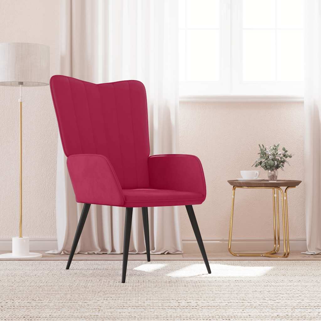 vidaXL Relaxsessel Hellgrau Samt