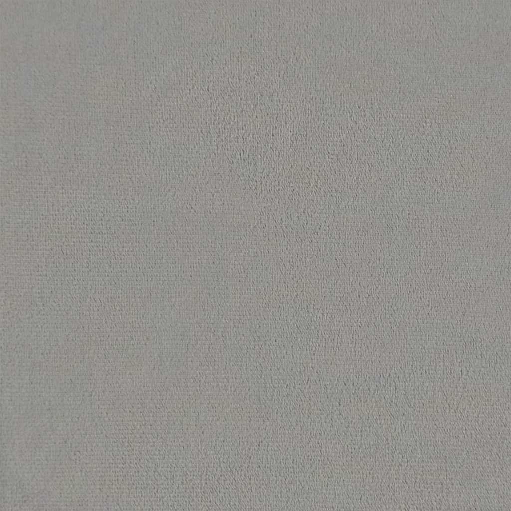 vidaXL Schaukelsessel Hellgrau Samt