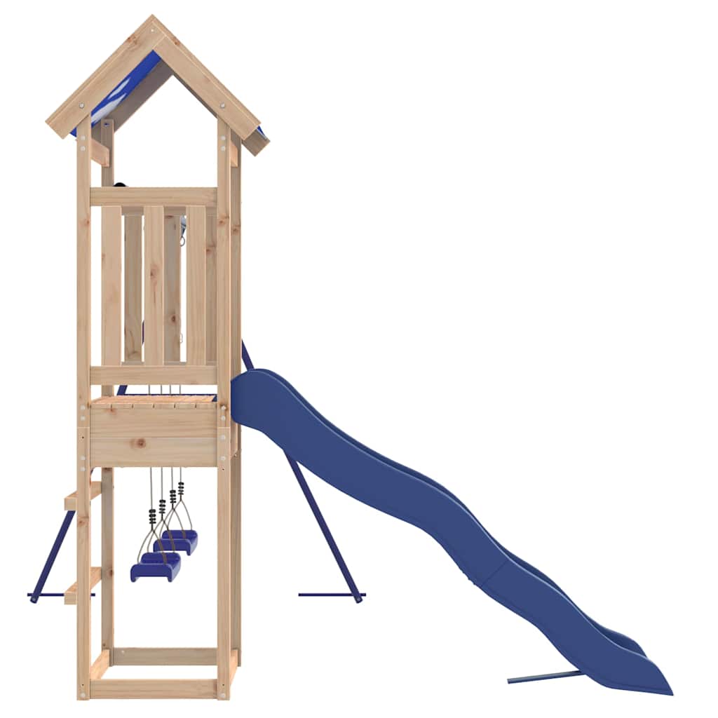 vidaXL Spielturm Massivholz Kiefer