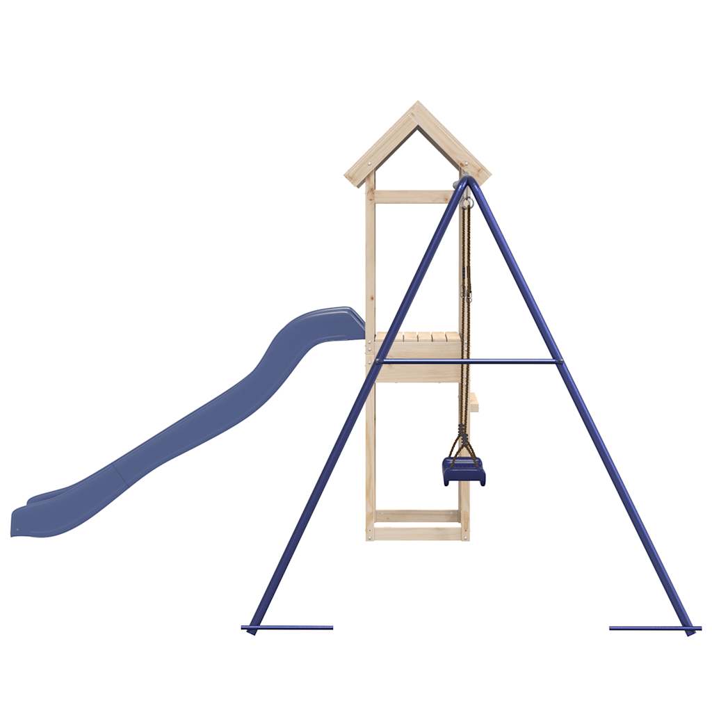 vidaXL Spielturm Massivholz Kiefer