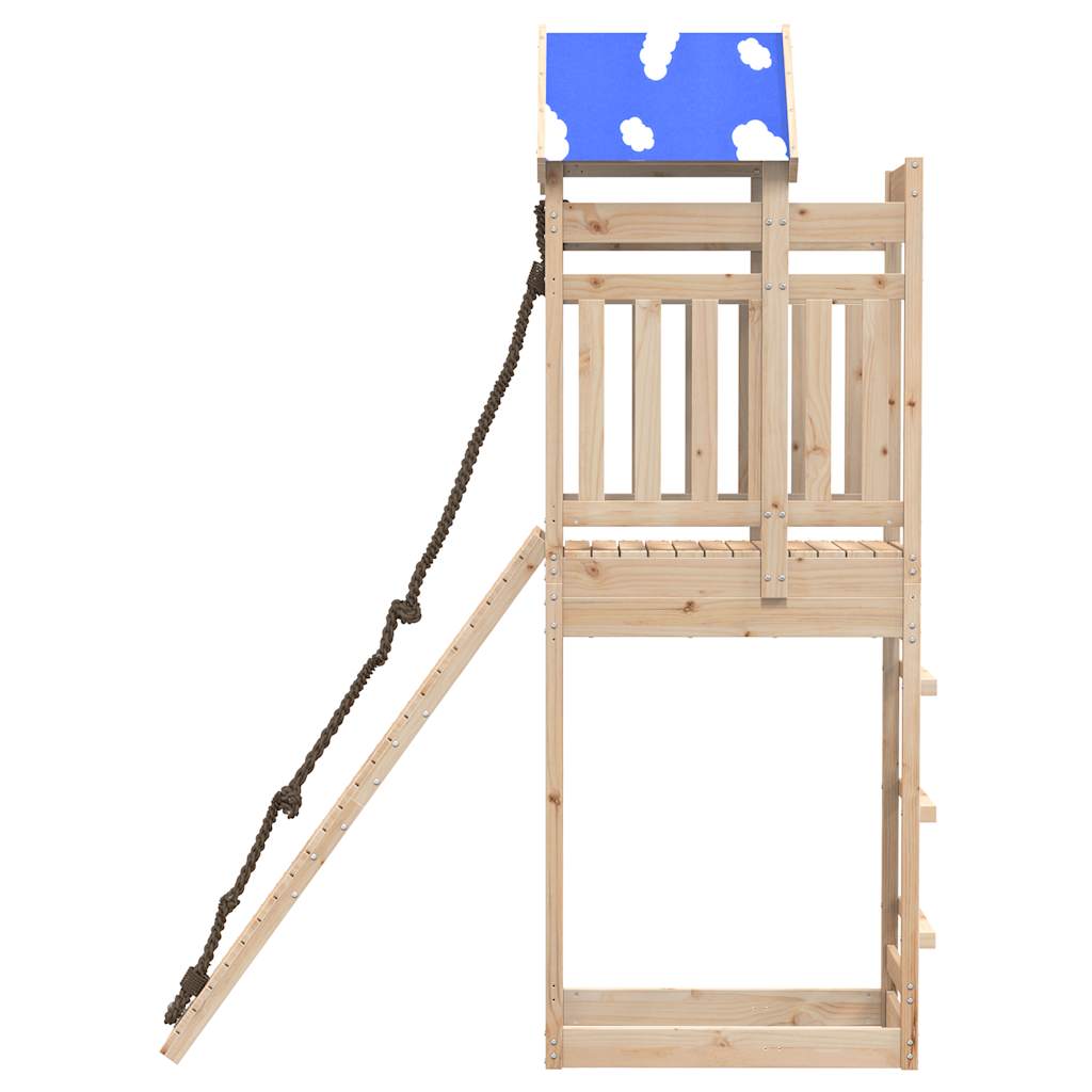 vidaXL Spielturm Massivholz Kiefer