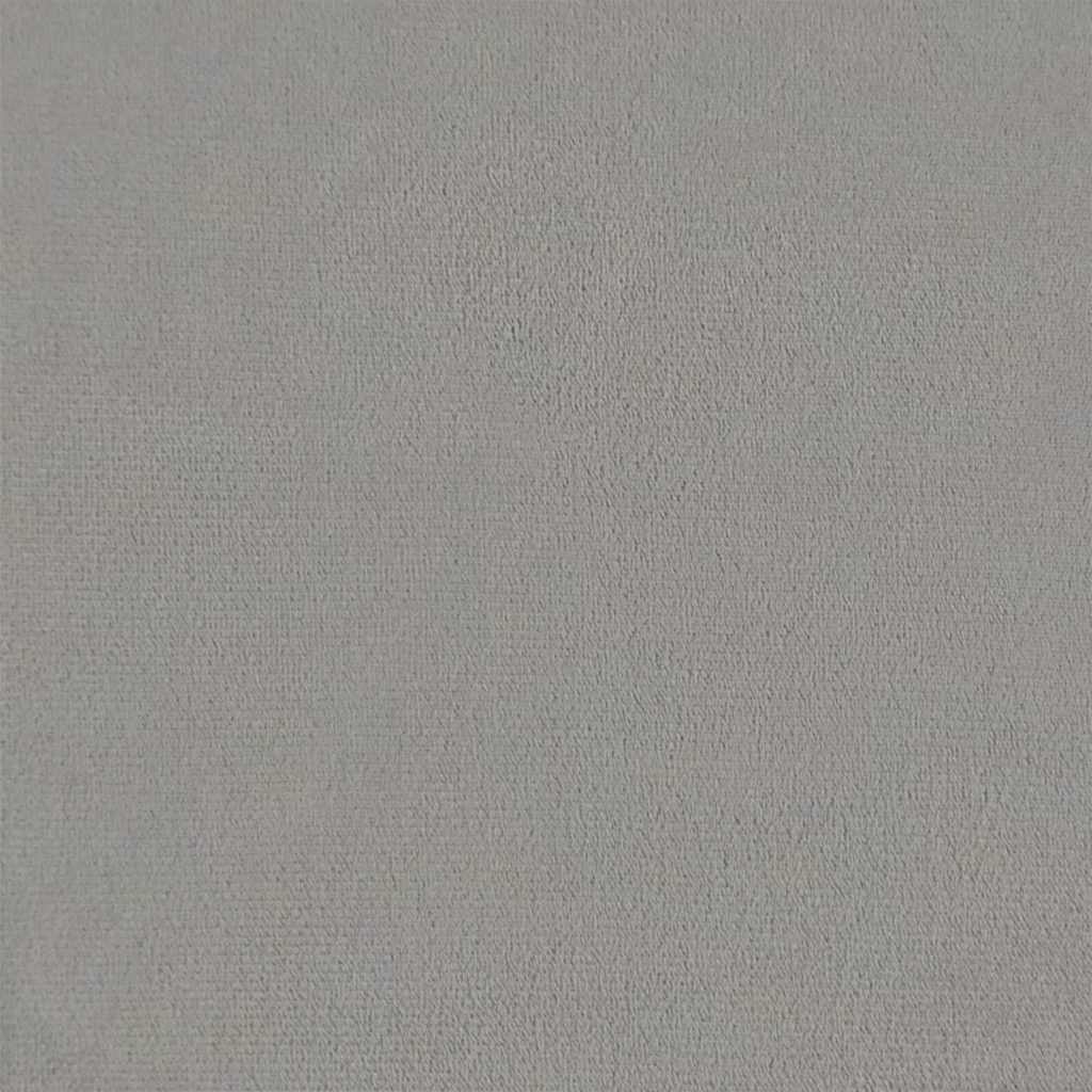 vidaXL Relaxsessel Hellgrau Samt