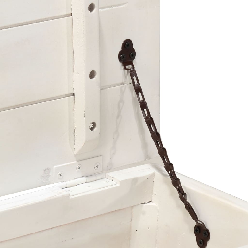 vidaXL Truhe 110x30x40 cm Massivholz Akazie