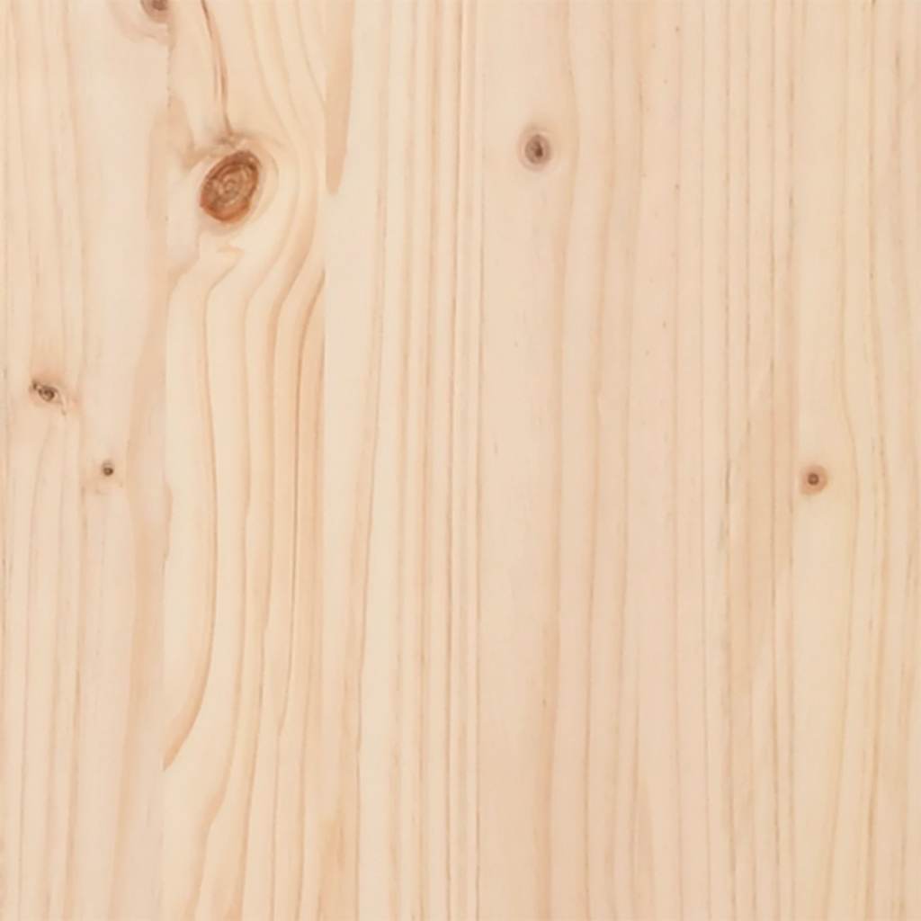 Etagenbett mit Vorhängen Weiß Schwarz 90x200 cm Kiefernholz